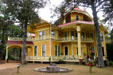 Lapham-Patterson House with carriage entrance. Thomasville, GA.