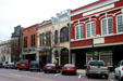 Streetscape of Broad Street. Thomasville, GA.