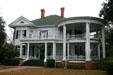 House with round porch. Thomasville, GA.