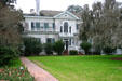 Main entrance of Pebble Hill Plantation house. Thomasville, GA.
