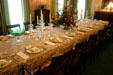 Dining room at Pebble Hill Plantation. Thomasville, GA.