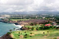 Skyline of Kauai as seen from air. Kauai, HI.