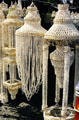 Sea shell hangings for sale in Haleiwa. Oahu, HI.
