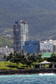 Royal Capitol Plaza from sea. Honolulu, HI.