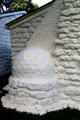 Exterior of oven on Oldest Frame House at Mission House Museum. Honolulu, HI.
