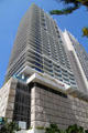 Facade of Trump International Hotel & Tower Waikiki Beach Walk. Waikiki, HI.
