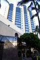 Porthole architecture of Waikiki Trade Center. Waikiki, HI.