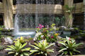 Lobby landscaping of Hyatt Regency Waikiki. Waikiki, HI.