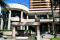 Waikiki Landmark building entrance. Waikiki, HI.