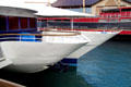 Atlantis Navatek I Cruise boat bow observation areas. Waikiki, HI.