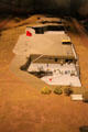 Model of Battery Randolph built to protect Hawaii against invasion at U.S. Army Museum. Waikiki, HI.