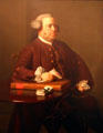 Portrait of Nathaniel Allen by John Singleton Copley at Honolulu Academy of Arts. Honolulu, HI.