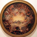 Sketch for the Apotheosis of George Washington for the dome of the U.S. Capitol building by Constantino Brumidi at Honolulu Academy of Arts. Honolulu, HI.