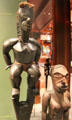 Hawaiian wooden guardian spirits at Bishop Museum. Honolulu, HI.