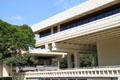 I.M. Pei's Kennedy Theatre & Jefferson Hall, part of East West Center at University of Hawai'i. Honolulu, HI.
