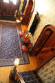 Front hall of Dodge House. Council Bluffs, IA.