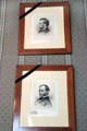 Portraits of Abraham Lincoln & General William Sherman at Dodge House. Council Bluffs, IA.