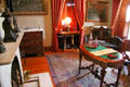 Grenville Dodge's office at Dodge House. Council Bluffs, IA.