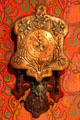 Art Nouveau wall clock at Dodge House. Council Bluffs, IA.