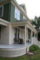 Front porch of Beresheim House. Council Bluffs, IA.