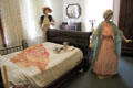 Antique bedroom display at Beresheim House. Council Bluffs, IA.