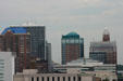 Highrises of Des Moines: Plaza Building , Financial Center , Hub Tower ,. Des Moines, IA.