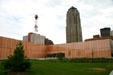 Des Moines Public Library before 801 Grand Avenue. Des Moines, IA.