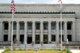 Linn County Court House on Municipal Island. Cedar Rapids, IA.