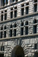 Stonework details of Auditorium Building. Chicago, IL.