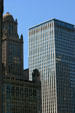 Unitrin Building beside 35 East Wacker Drive. Chicago, IL.
