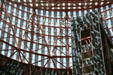 Internal structural beams of James R. Thompson Center. Chicago, IL.
