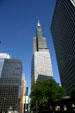Sears Tower over Hartford Plaza South & 200 South Wacker. Chicago, IL.