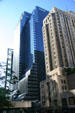 Riverside Plaza with Citigroup Center beyond. Chicago, IL.