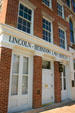 Lincoln-Herndon law offices in building originally built as department store & post office. Springfield, IL.