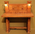 Desk by Frank Lloyd Wright at Art Institute of Chicago. Chicago, IL.