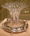 Silver & glass Egyptian-Revival centerpiece by Dominick & Haff at Art Institute of Chicago. Chicago, IL