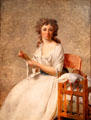 Madame de Pastoret & Her Son painting by Jacques-Louis David at Art Institute of Chicago. Chicago, IL.