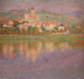 Vétheuil painting by Claude Monet at Art Institute of Chicago. Chicago, IL.