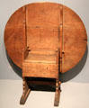 Chair table from New York area at Art Institute of Chicago. Chicago, IL.