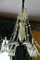 Chandelier in Counsel room at Grouseland. Vincennes, IN.