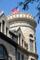 Tower atop Wichita Scottish Right Center. Wichita, KS.
