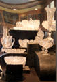 Cut glass collection at Sedgwick County Historical Museum. Wichita, KS.