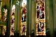 Mother of God Roman Catholic Church stained glass. Covington, KY.
