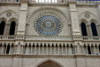 Rose window of Cathedral Basilica of the Assumption. Covington, KY.