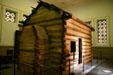 Abraham Lincoln log cabin birthplace. Hodgenville, KY.