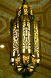 Lamp in House chamber of Louisiana State Capitol. Baton Rouge, LA.