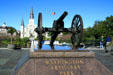 Washington Artillery Park at Jackson Square. New Orleans, LA.
