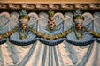 Wallpaper in Hermann Grima House. New Orleans, LA.