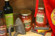 New Orleans Tomato Gravy & condiments. New Orleans, LA.