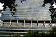 Poydras Center over Lafayette Square. New Orleans, LA.